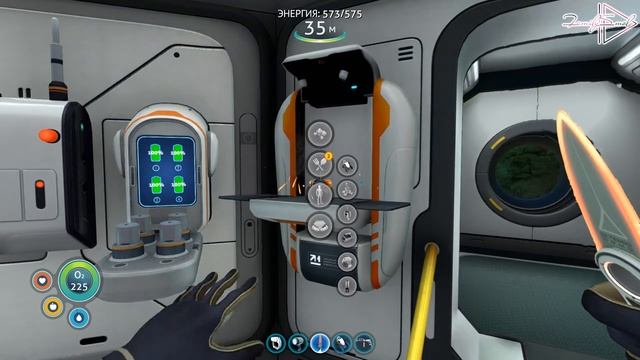 Subnautica. Серия #12 ➤ Новые капсулы, стыковочная шахта и код от каюты капитана.