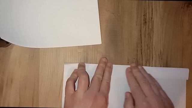 Как сделать простую хлопушку из бумаги формата А4 без клея