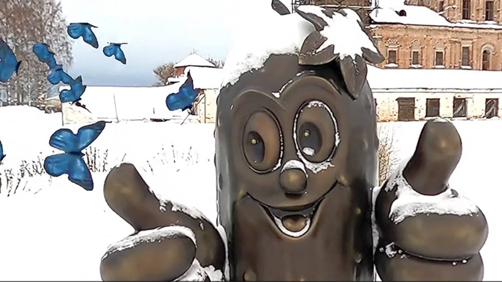 село Истобенск. Памятный знак Огурцу. Оричевский район. Вятка.