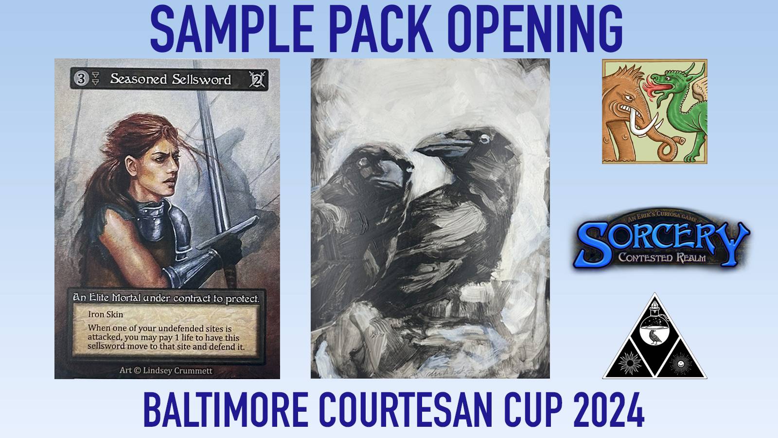 SORCERY TCG Sample Pack Opening at Courtesan Cup 2024 in Baltimore!!!