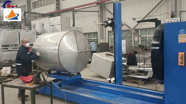 Установка аргонодуговой  сварки резервуаров, баков, аппаратов, биореакторов ( 400 -1200 мм)