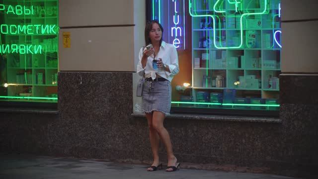 4K. Hot Moscow. Life Beautiful Girls, Cars, Summer in Russia, 2023.