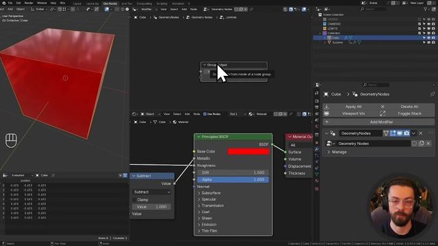 Улучшите рабочий процесс с Geometry Nodes  - Blender Tutorial