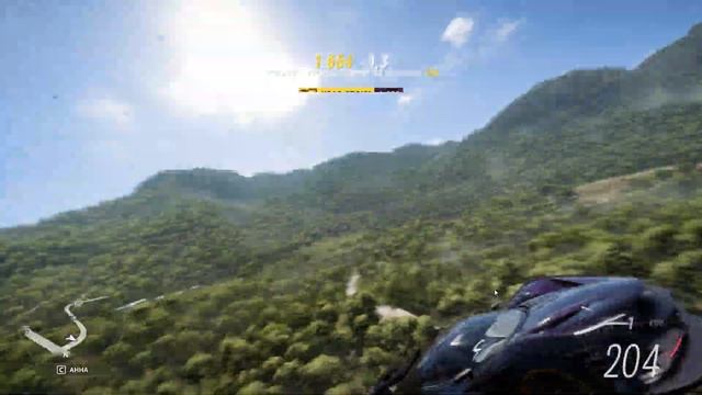 Forza Horizon 5 - flying lamborghini