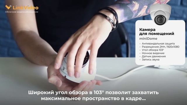 IP Камеры облачного видеонаблюдения LinkVideo