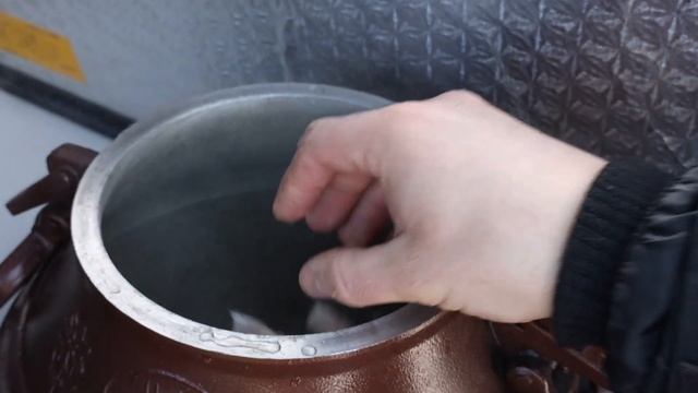 Уха на Красноярском море. Пикник на льду