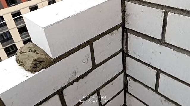 кладка кирпича