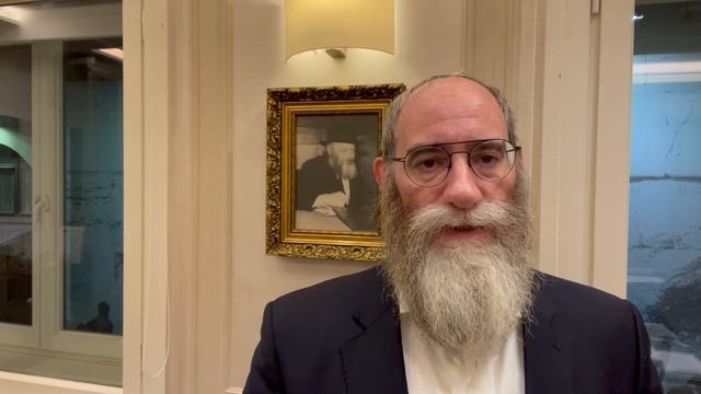 Обращение р. Певзнера перед Шабатом Хаей Сара
