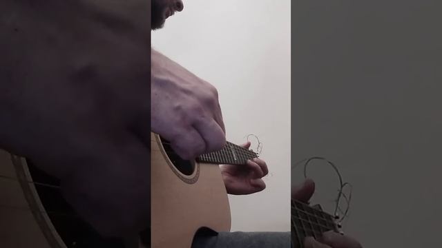 Фрагмент пьесы для гитары - Guitar piece fragment