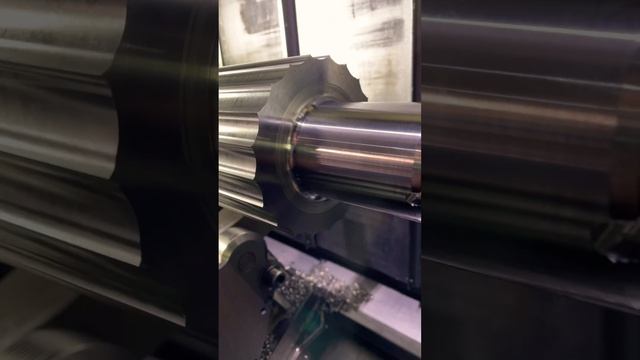 Обработка вала со сложным профилем Ra 0,6; h7 #cnc #5axis #metal #mazak #fabric #jobshop #чпу #agf