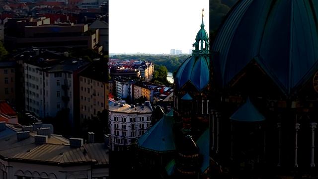 Виды сверху на уголки мира