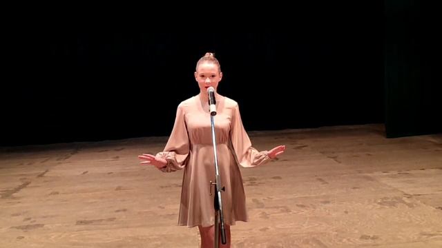 Полина Семенюк. Ариадна Эфрон "Три встречи" (монолог)