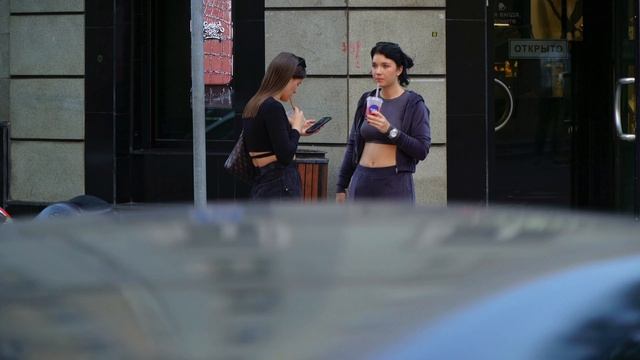4K. Hot Moscow. Life Beautiful Girls, Cars, Summer in Russia, 2023.
