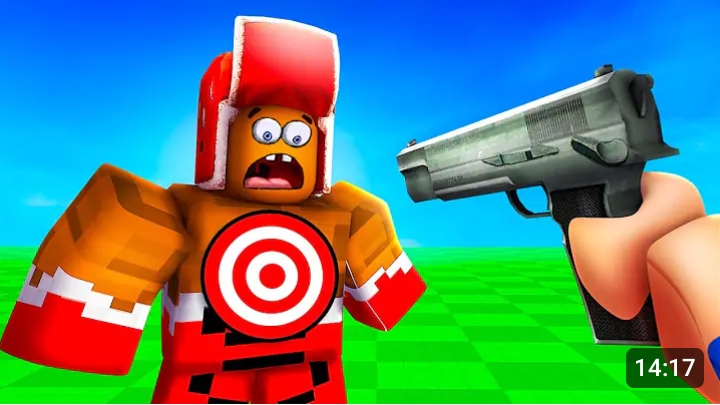 СТРЕЛЬНИ В ДРУГА Чтобы ПРОЙТИ ИСПЫТАНИЕ в РОБЛОКС! Roblox
