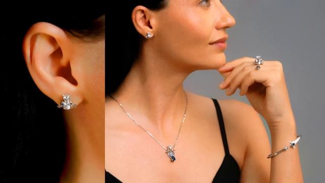 Сет «Царевна-лягушка» от ювелирного дома Roman Nikonov