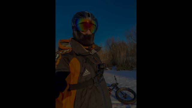 Фэторайд по заснеженной реке