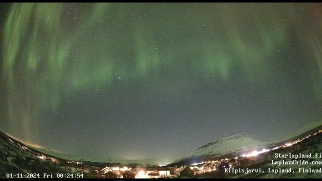 031. 2024-10-31. Northern Light Live Kilpisjärvi, Finland