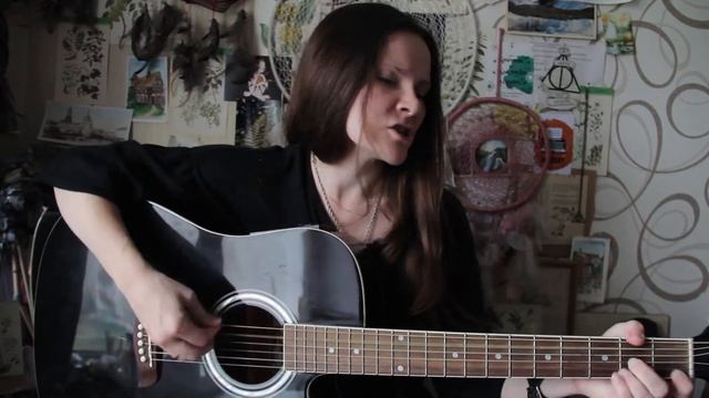 Виктор Цой - Перемен  (guitar cover - Лиса Волкова)
