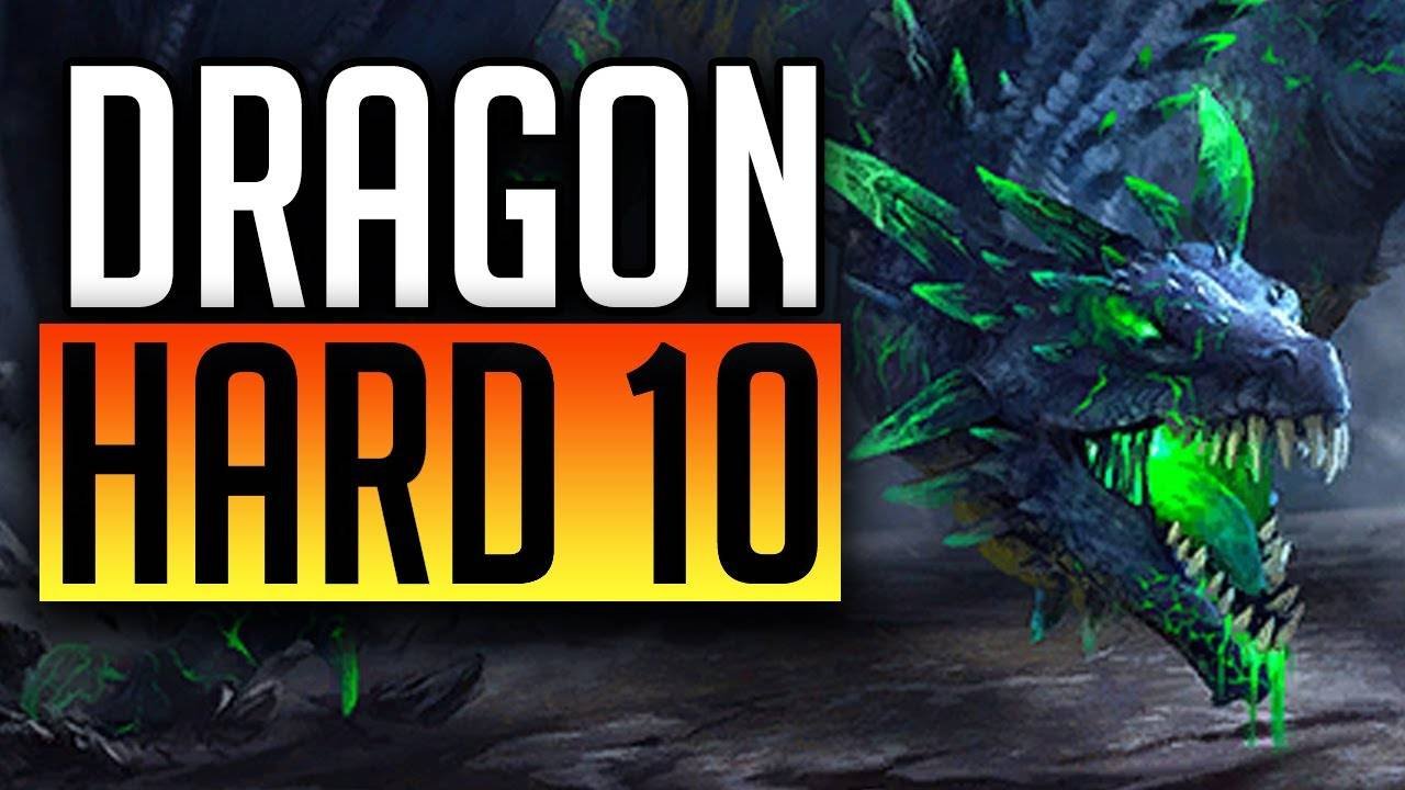 Raid Shadow Legends 10 хард дракон не бюджетная пачка проходим за 55-1.05 по времени