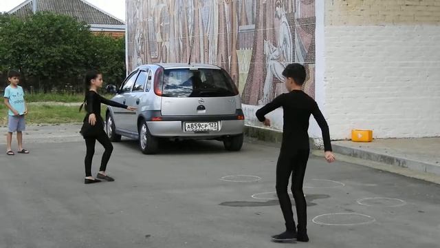 Танец "Исламей". пгт. Тлюстенхабль 01.06.2018г. HD качество.