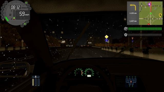 165) City Car Driving 4.621 км Транспортная - Березовая