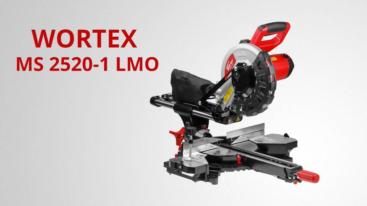 WORTEX MS 2520-1 LMO в кор. Торцовочная пила