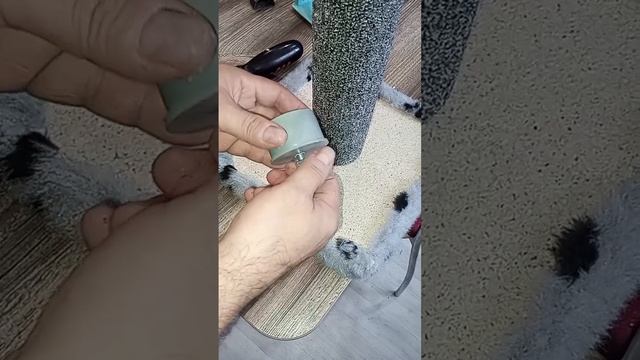 ремонт кошкиного домика...