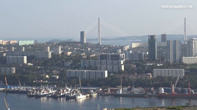 Владивосток вид с сопки Орлиное гнездо (9 сентября 2019).