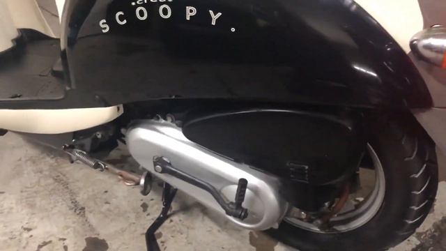 Краткий обзор на скутер Honda Scoopy AF55 из Японии