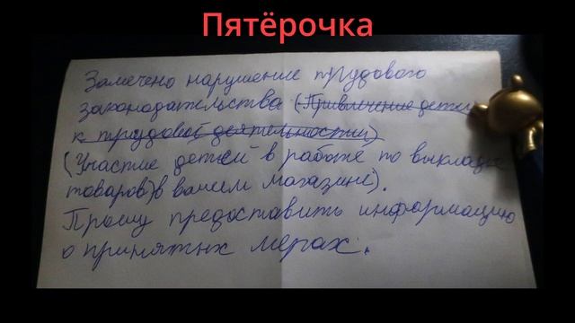 Дикси и Пятерочка снова лютуют.  Предварительные отзывы для книги отззывов и предложений