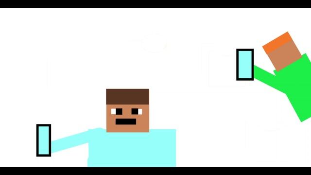 мегафон(майнкрафт анимация)