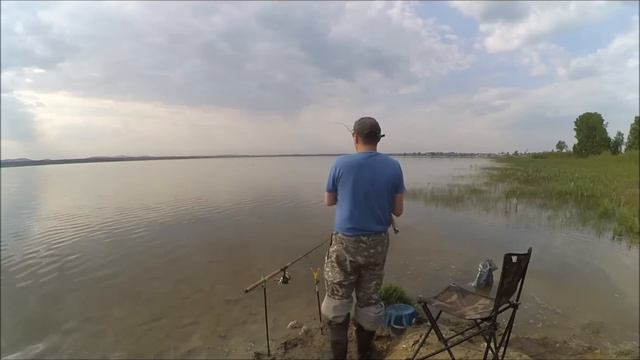 Рыбалка на озере Щелкун. Май 2016г.