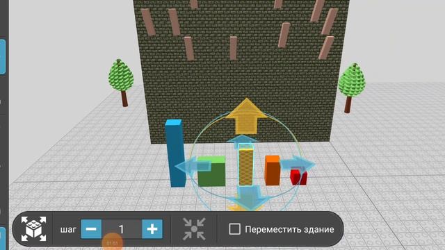 number blocks draw bricks S1 E19 стена