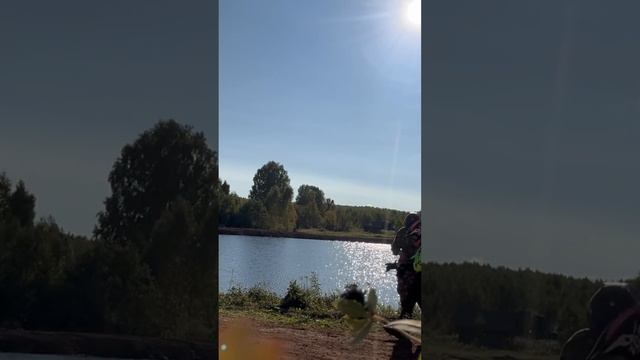 Порчу кадры ребятам #покатушки #эндуро #деревня #кайф