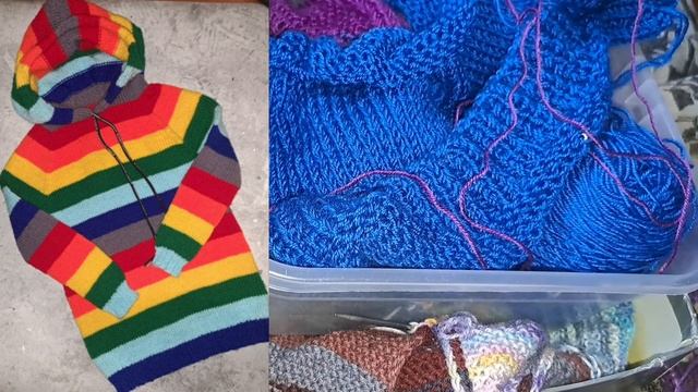 18-21.11.24г. Новый заказ. А вы вязали похожее_ Вот так закончился вечер...пришлось идти к доктору