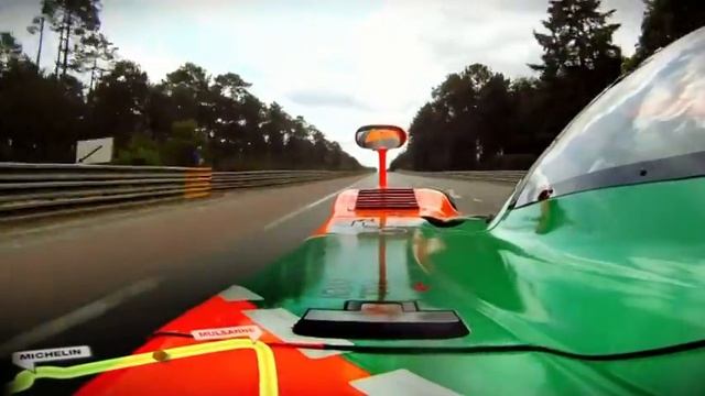 Круг Джони Хепберта за рулём прототипа Mazda 787B 1991 в Ле-Мане 2011