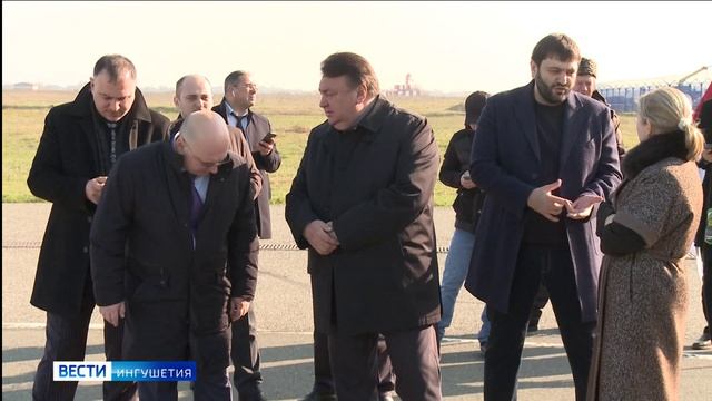 Родителей Героя встретили со всеми почестями в воздушной гавани Ингушетии