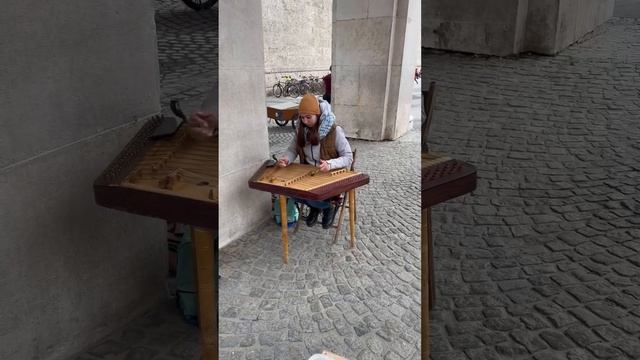 Have you ever heard how tsymbaly plays? Salzburg street music :)