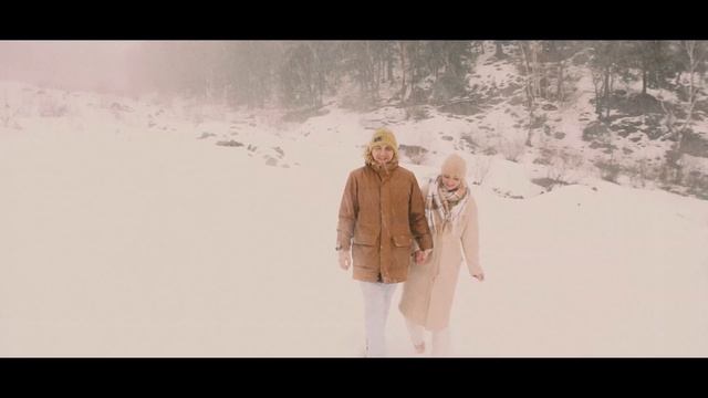 Красивое видео лав стори в горах