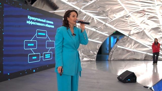 Мастер-класс по голосу, речи и самопрезентации Елены Решетниковой в Национальном центре РОССИЯ.