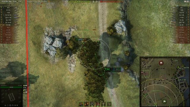 Ранговый бой T92HMC 6 фрагов