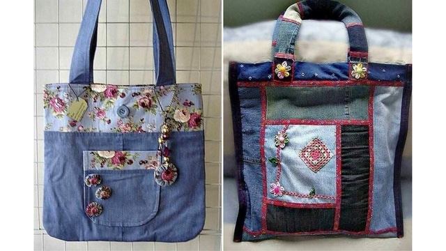 Как из старых джинсов сделать уникальную сумку: идеи для вдохновения
