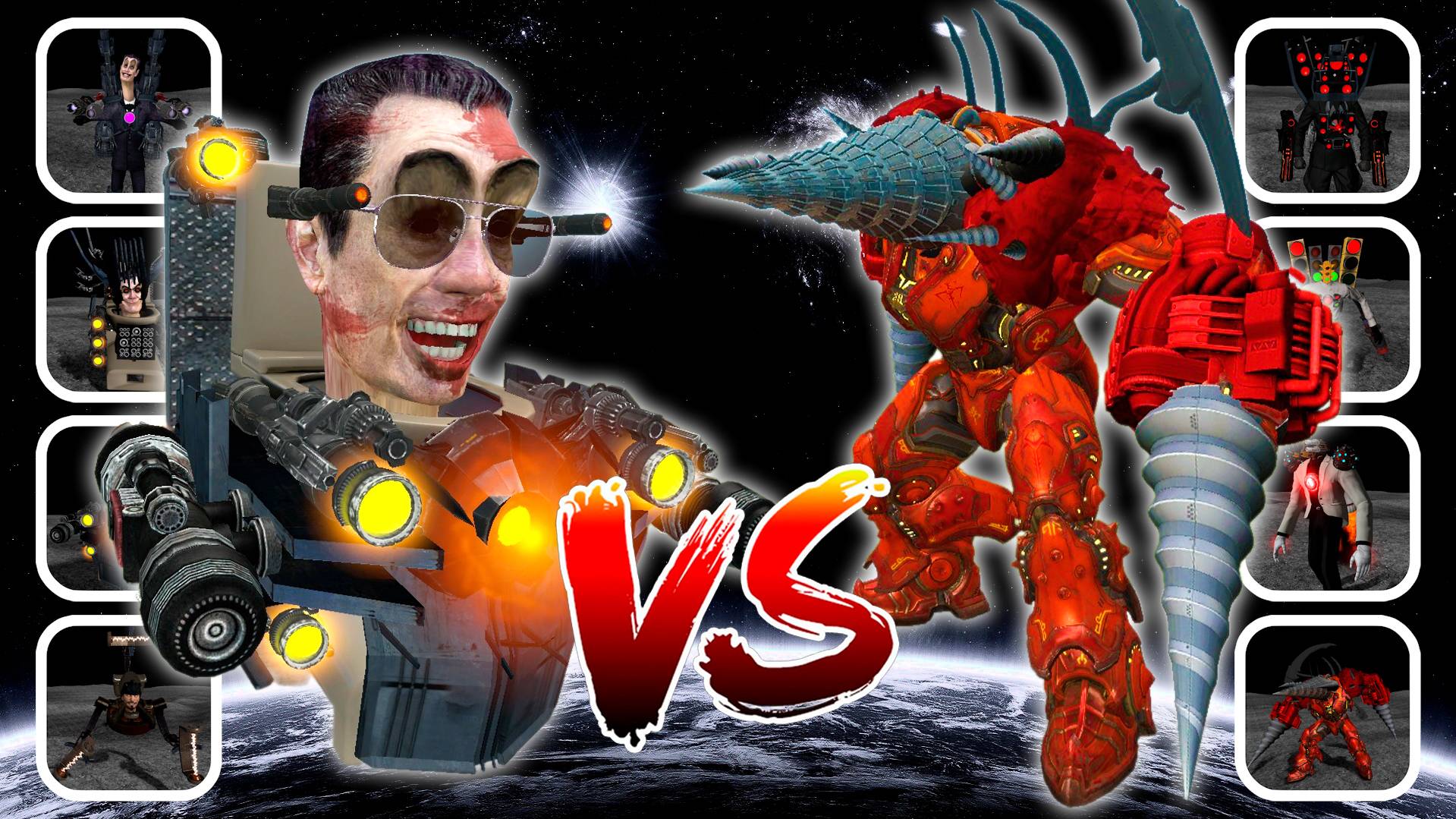 😎ДРИЛЬМАН ПРОТИВ НОВОГО ДЖИМЕНА СКИБИДИ ТУАЛЕТА