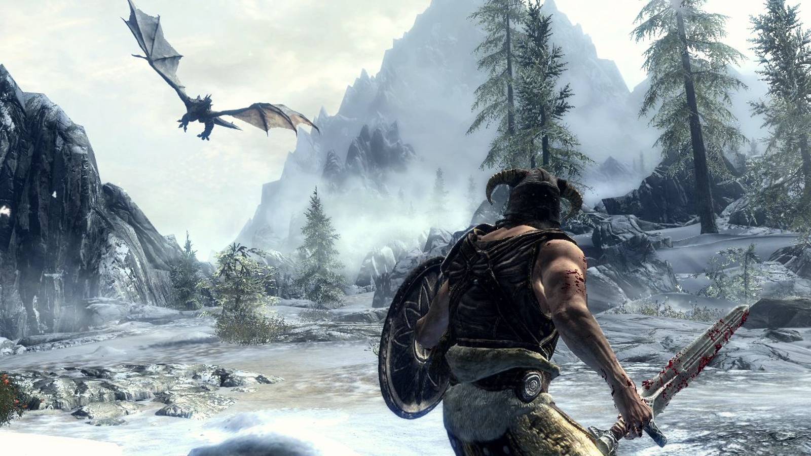 Skyrim  ( Все как в реальной "ЖИЗНИ" кроме драконов конечно )