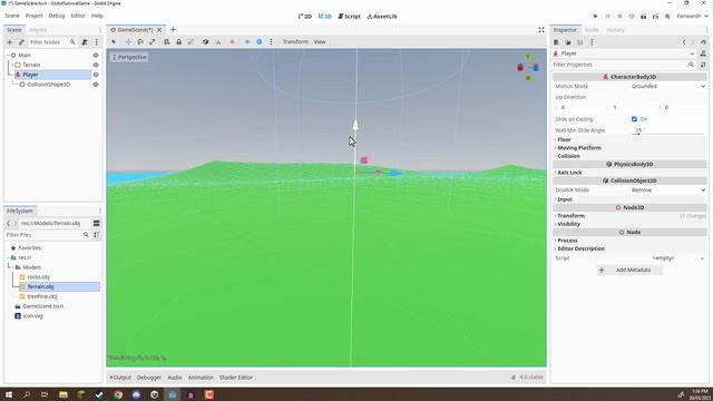 5. Микро Выживание Контроллер игрока - Часть 1