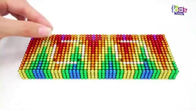 Магнитные шарики - Постройте удивительную парковку для машинок!