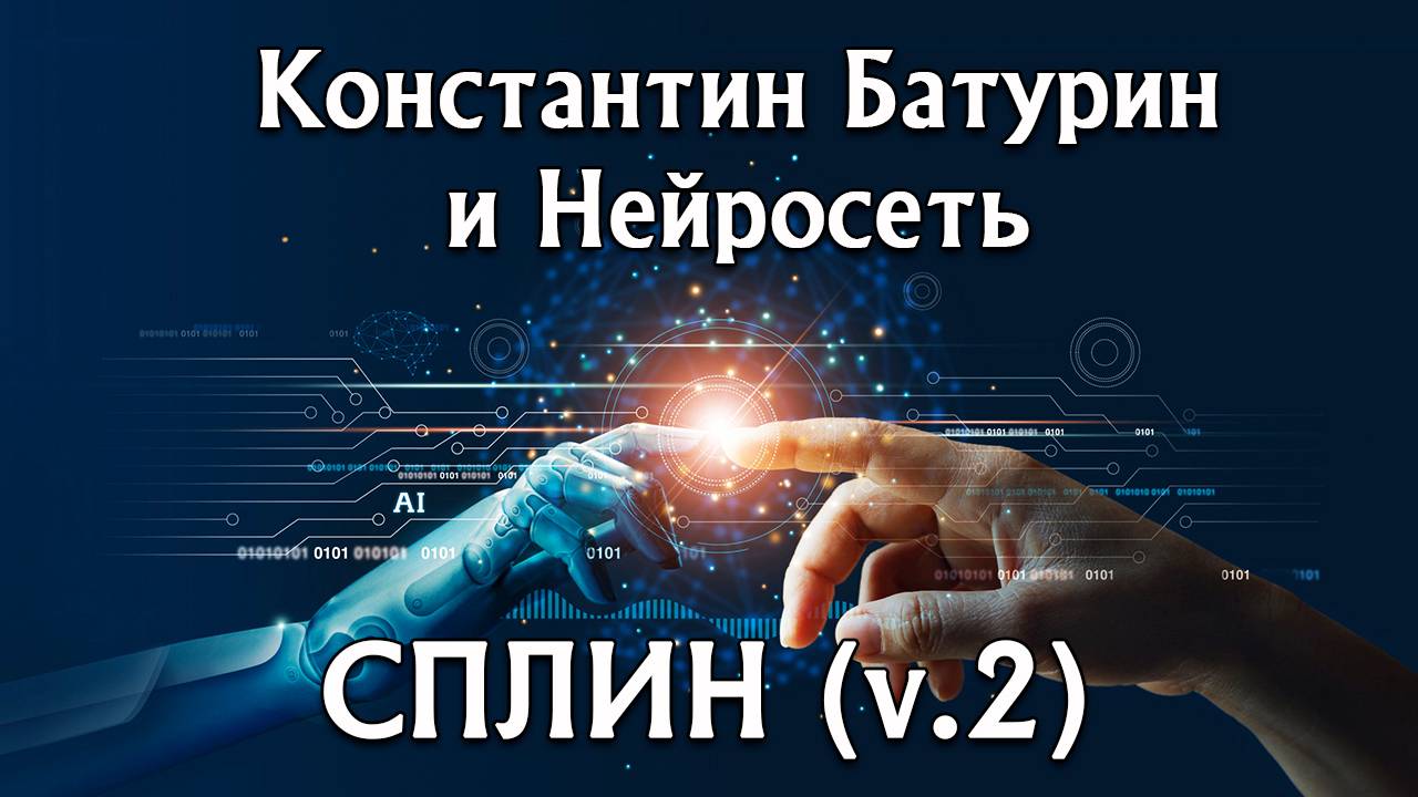 СПЛИН (v.2) - Константин Батурин и Нейросеть