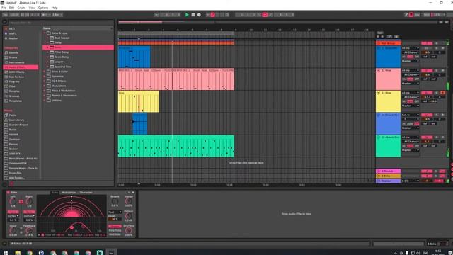 32. Techno track. Free project for Ableton Live