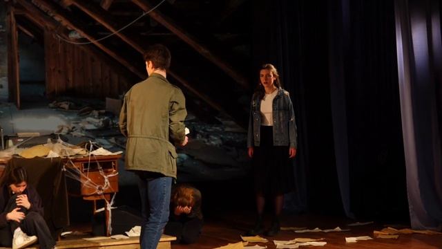 8. Герой нашел письмо. Спектакль "Я помню"