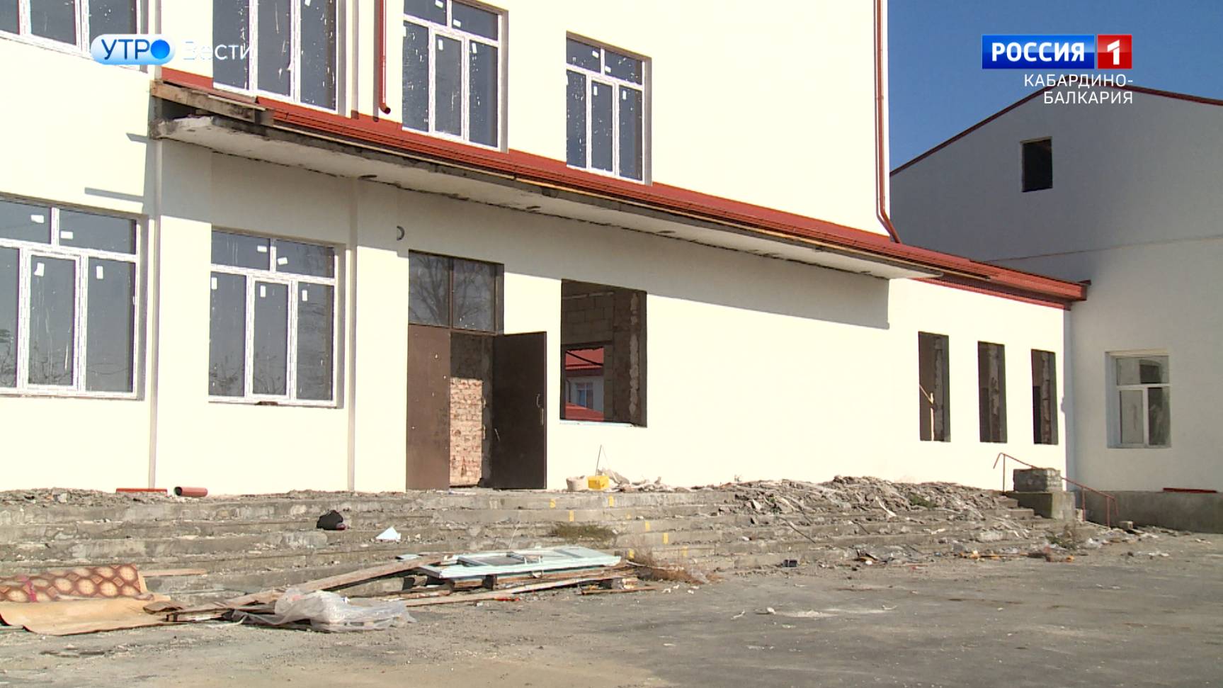 В Солдатской ремонтируют один из корпусов местной школы